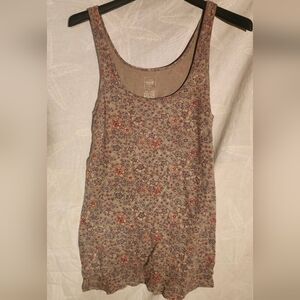 Womens Mossimo Floral XL Tank Top